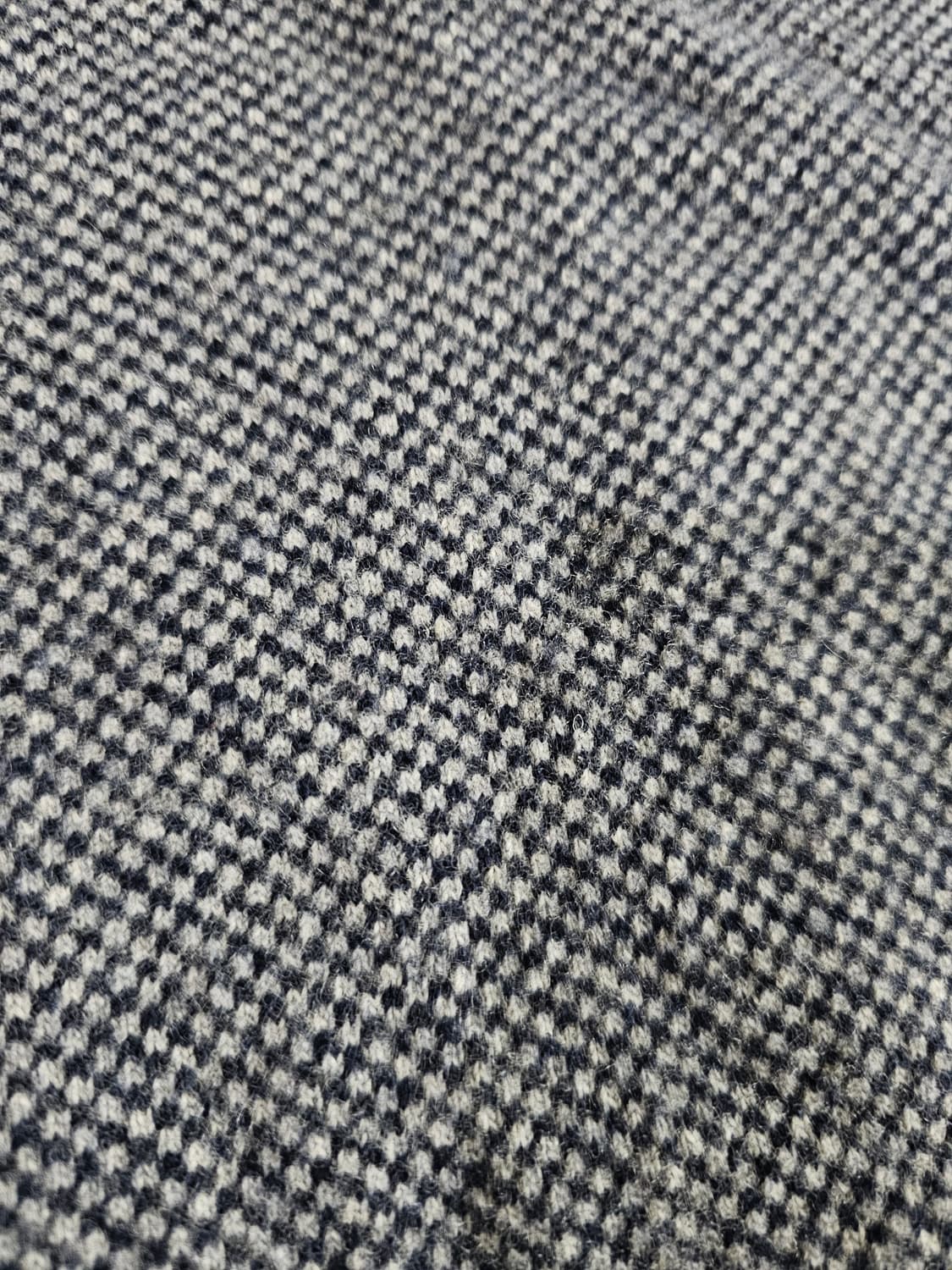 [XL] 던힐 네이비 V넥 니트 스웨터 상품이미지3