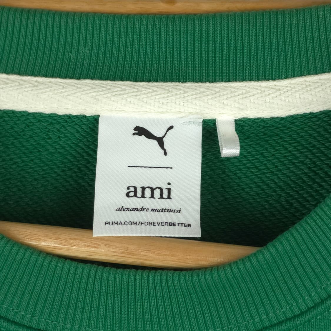 [L] 푸마x아미 크루넥 코튼 스웻셔츠 상품이미지6