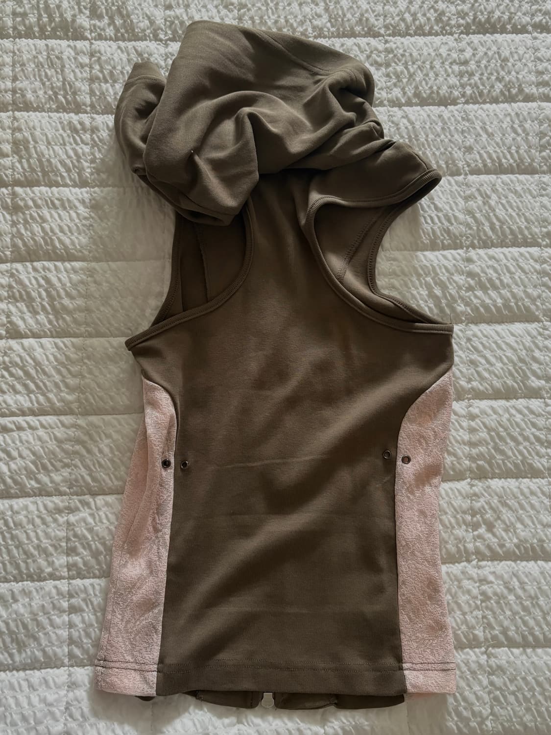 Sio seoul lace hoodie vest  상품이미지2