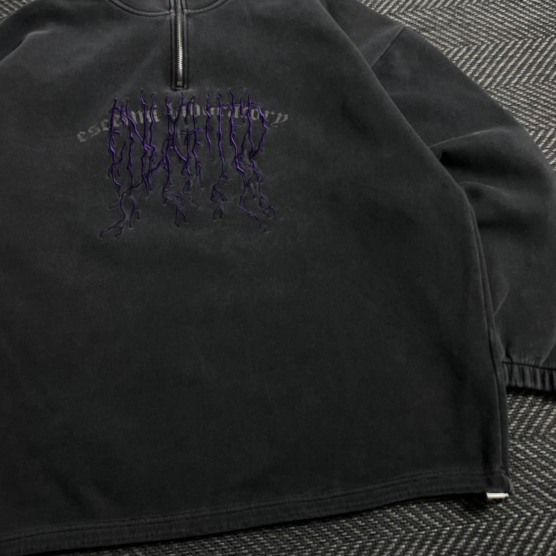 에씰미 썬더볼트 스웻 하프 집업 티셔츠y 3901 상품이미지4