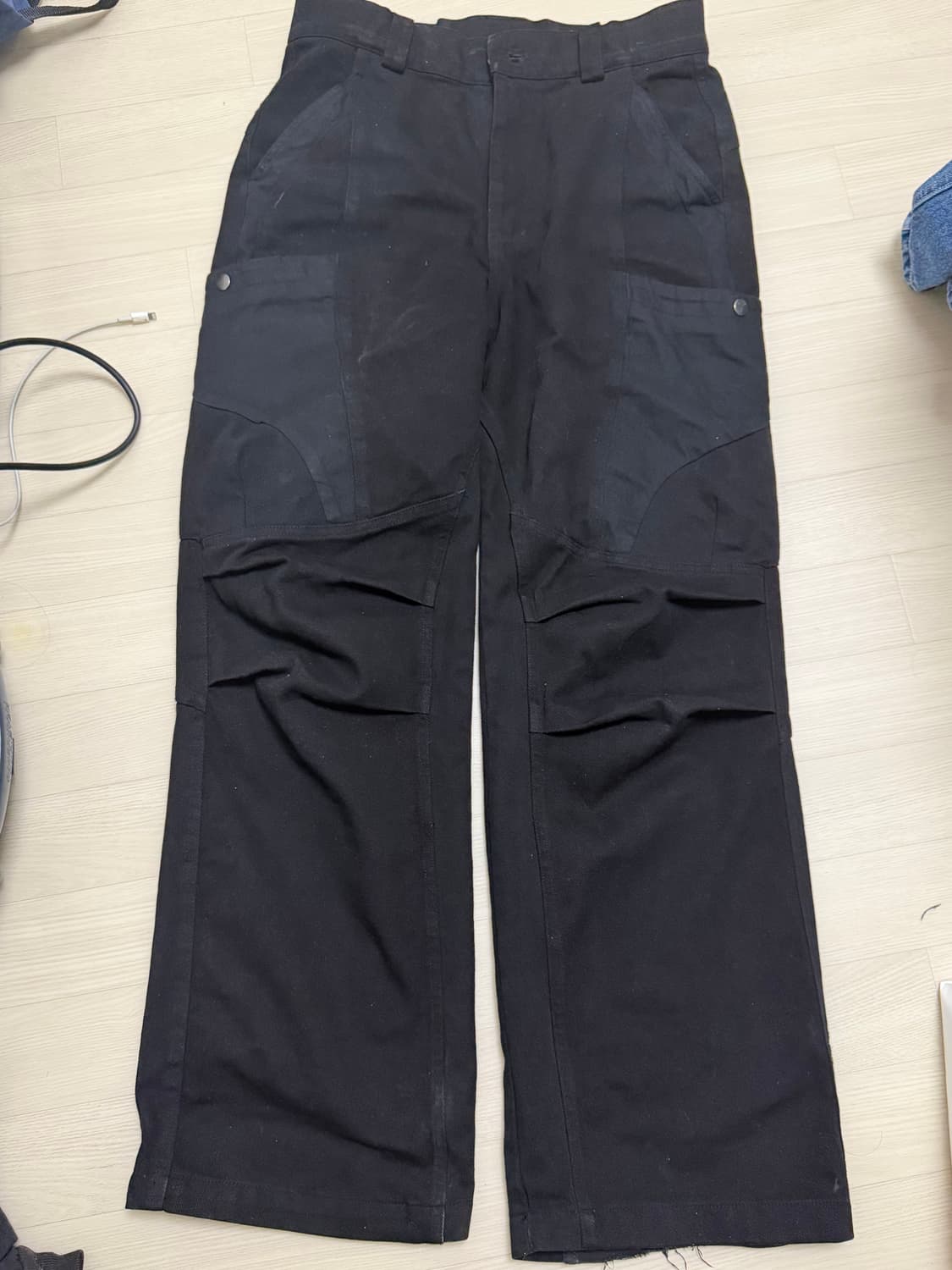 M/블랙 CORE:13 XYLO POCKET PANTS (BLACK) 상품이미지1