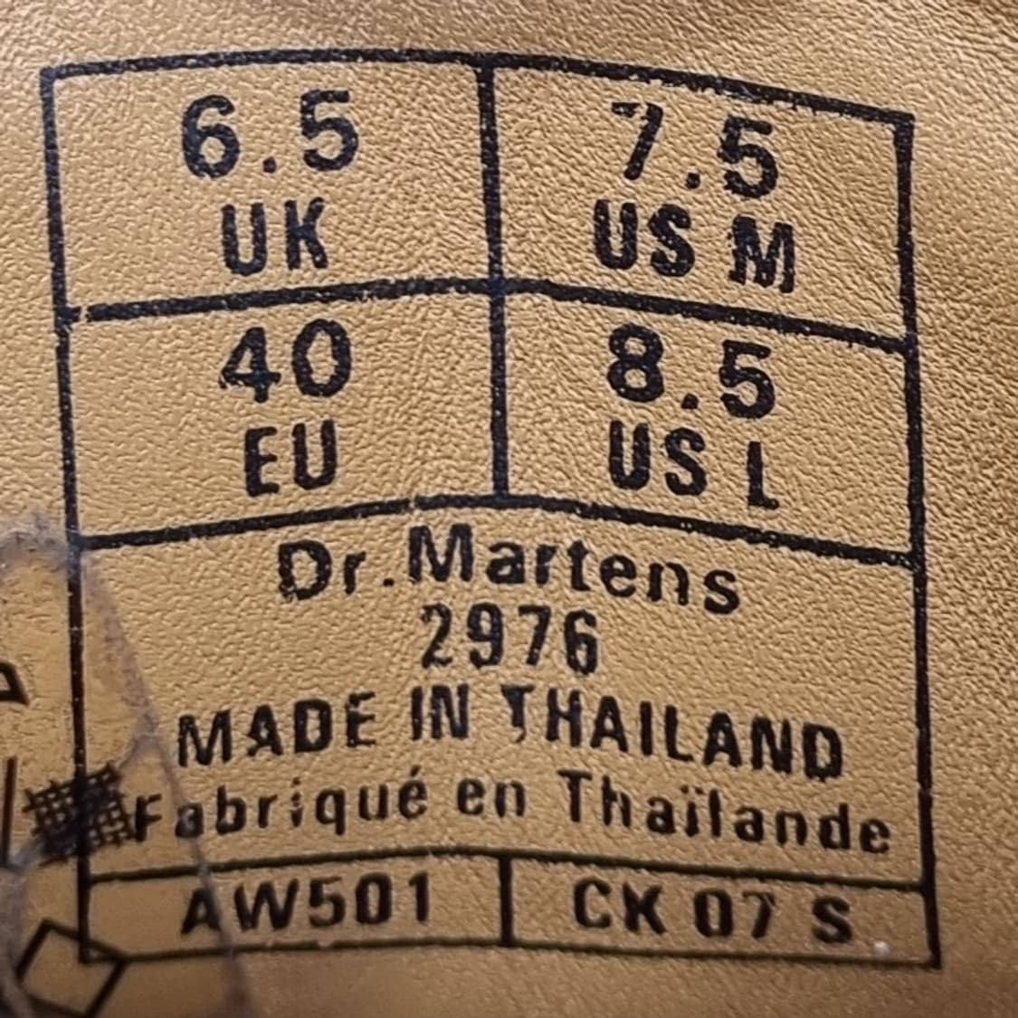 닥터마틴 2976 남성첼시부츠40 255 상품이미지6