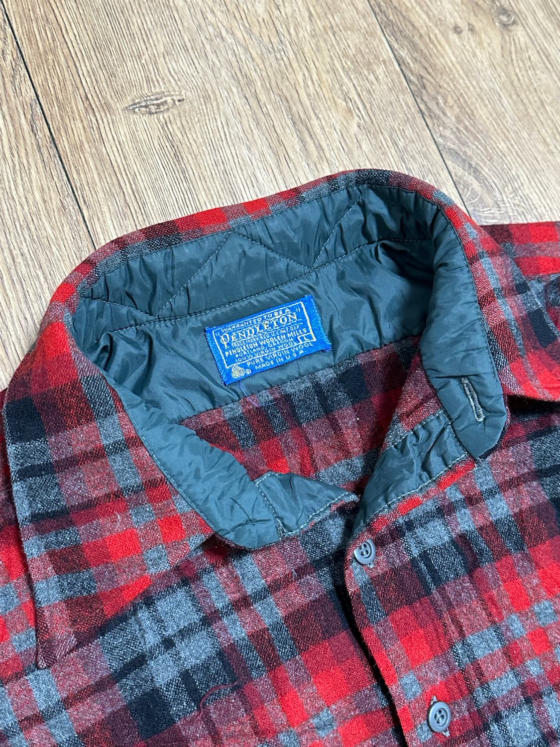 [펜들턴] •80s Pendleton Wool Flannel Shirt 상품이미지2