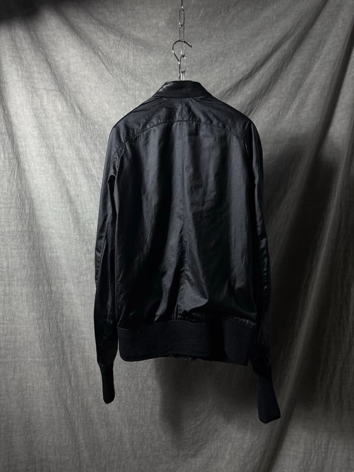 The Viridi Anne Leather Docking Jacket 상품이미지8