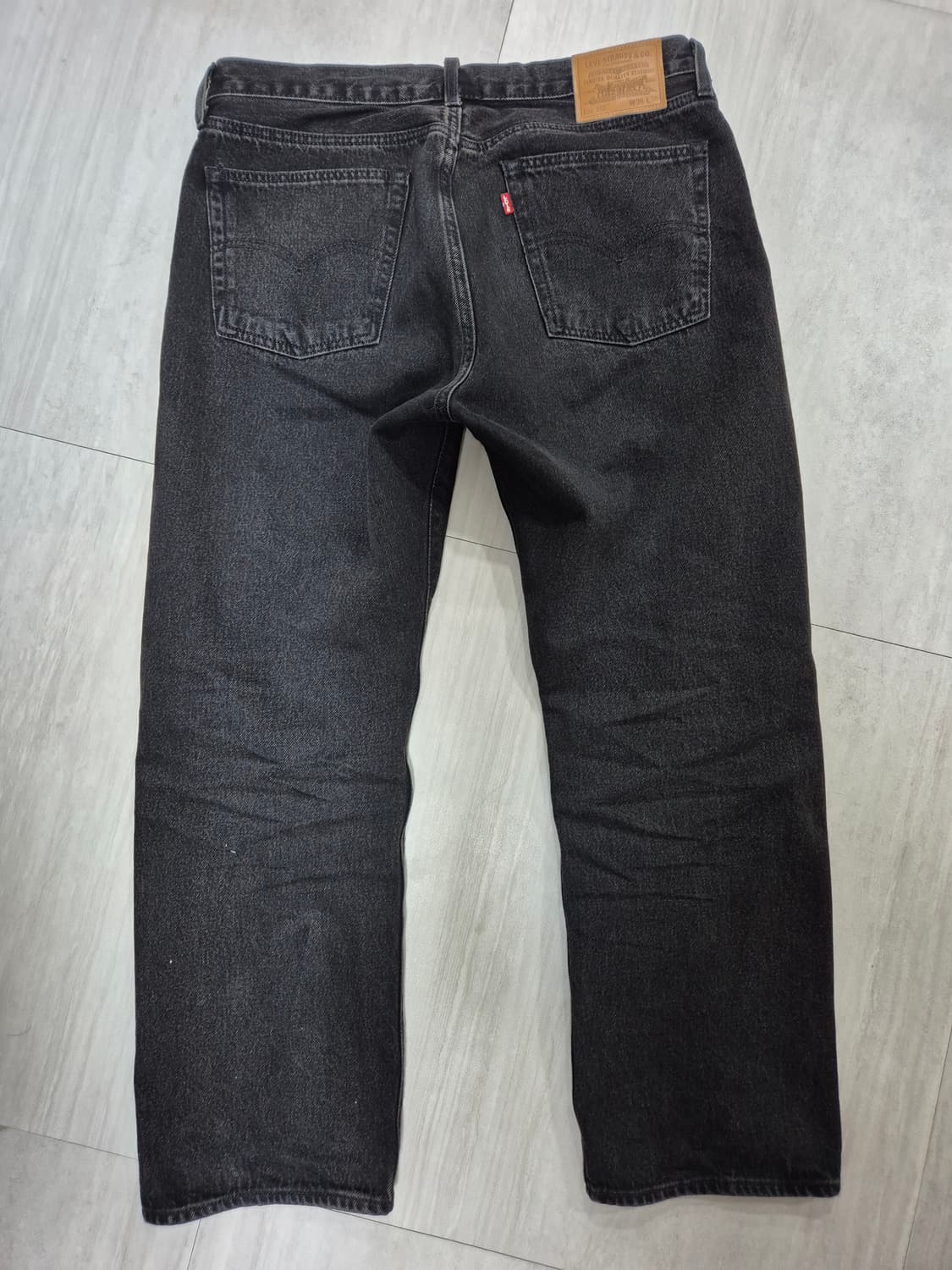 리바이스 프리미엄 555 36 30 블랙 상품이미지2