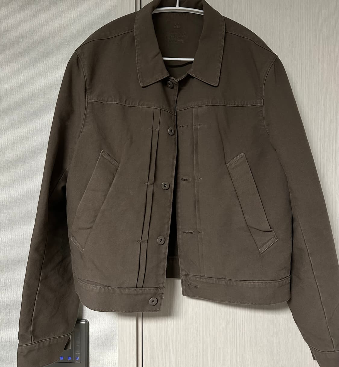 ÉÉ TRUCKER JACKET MODERN MOCHA 상품이미지3