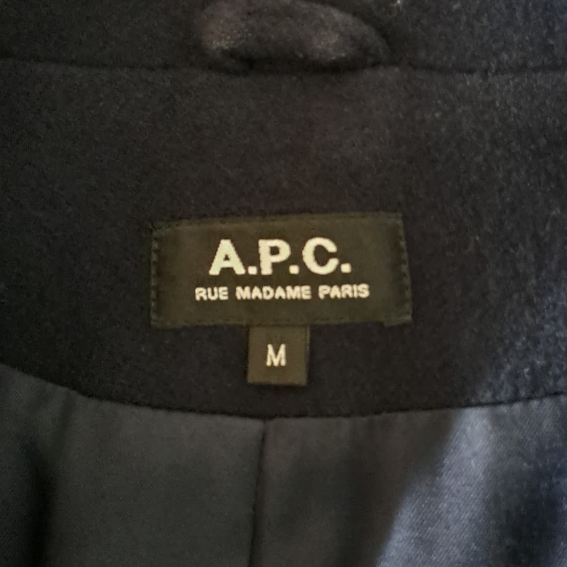 (택포) 아페쎄 울 마원 블루종 95-100 B99 상품이미지7