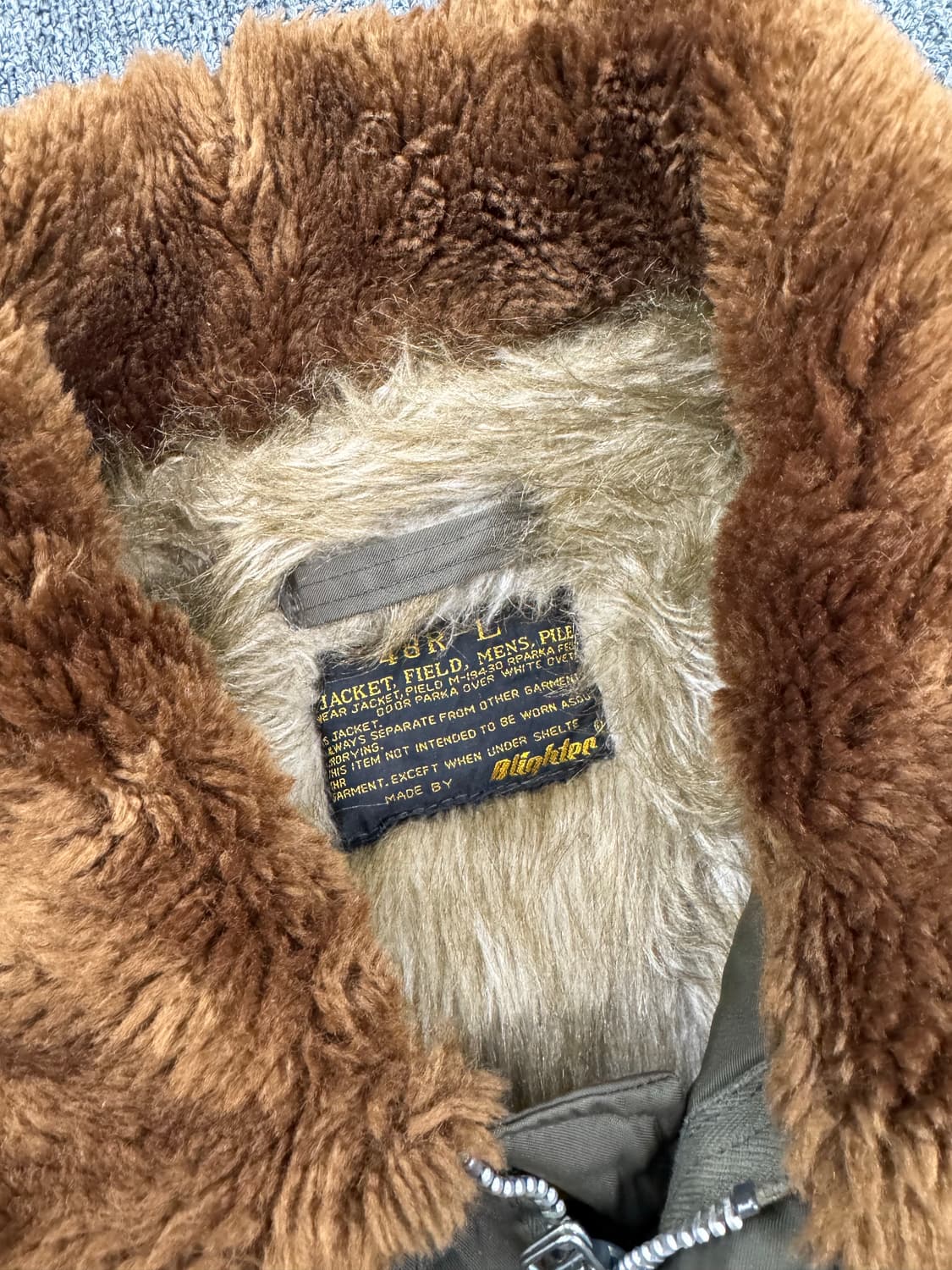 OS)Blighter 빈티지 M-19430 밀리터리 자켓 상품이미지4