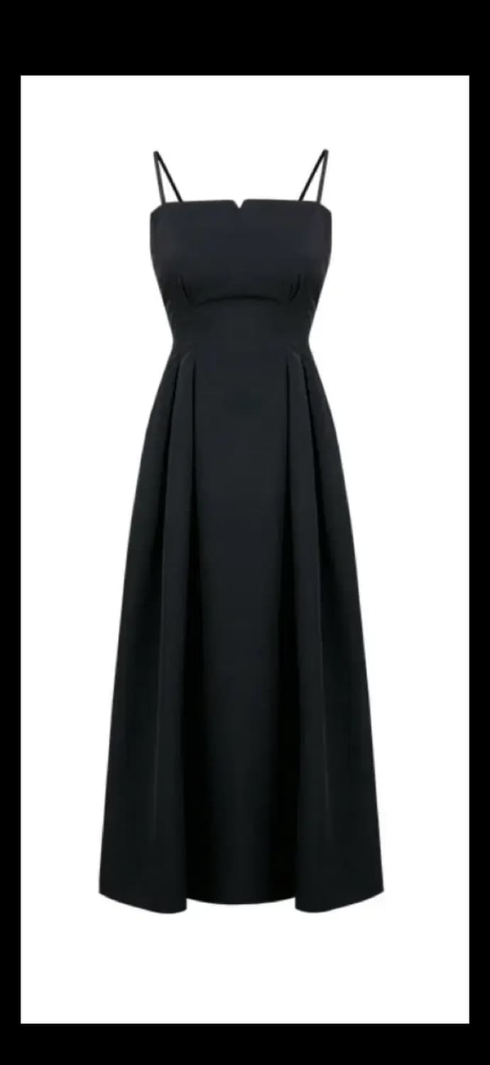 [새상품] 플로움 로만 Roman Holiday Dress 블랙 S 상품이미지3