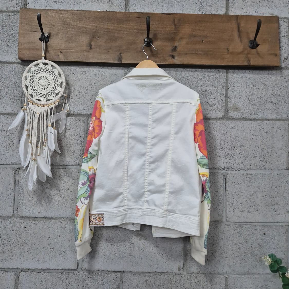 데시구알 스팽글 자수 데님자켓 상품이미지7