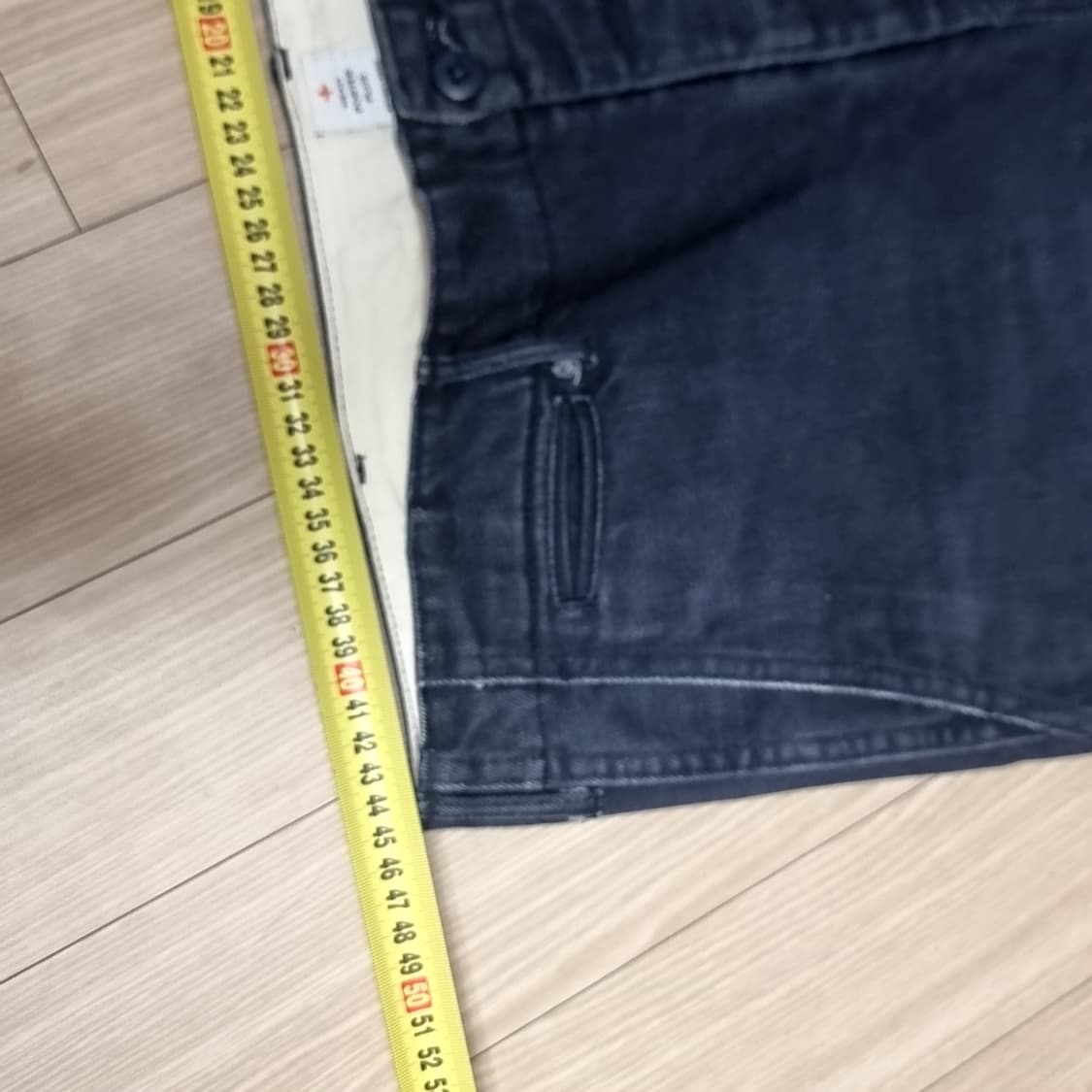 일본 헤드포터 네이비 데님 와이드 팬츠(34) 상품이미지3