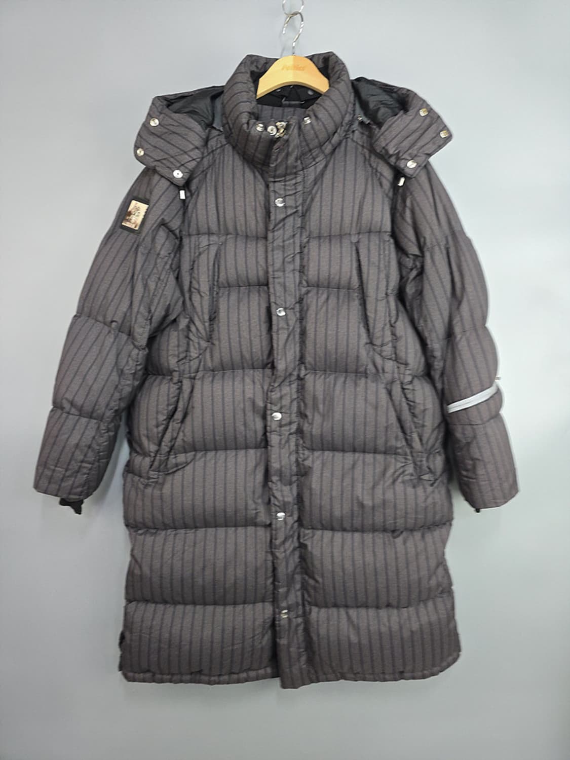 유에스폴로(USPA) 스트라이프 롱패딩 115 상품이미지1