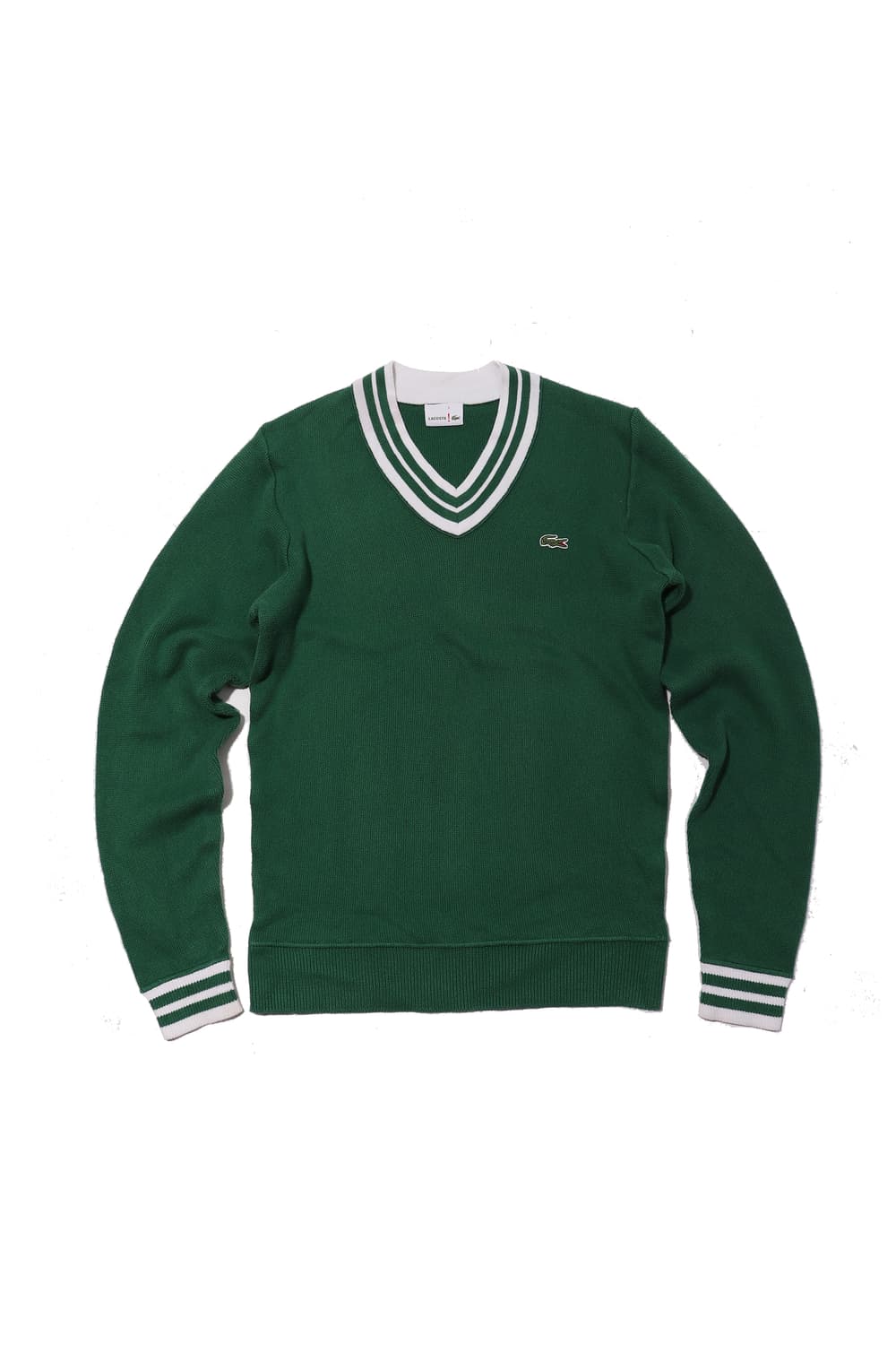 LACOSTE V넥 테니스 니트 size 3 상품이미지1