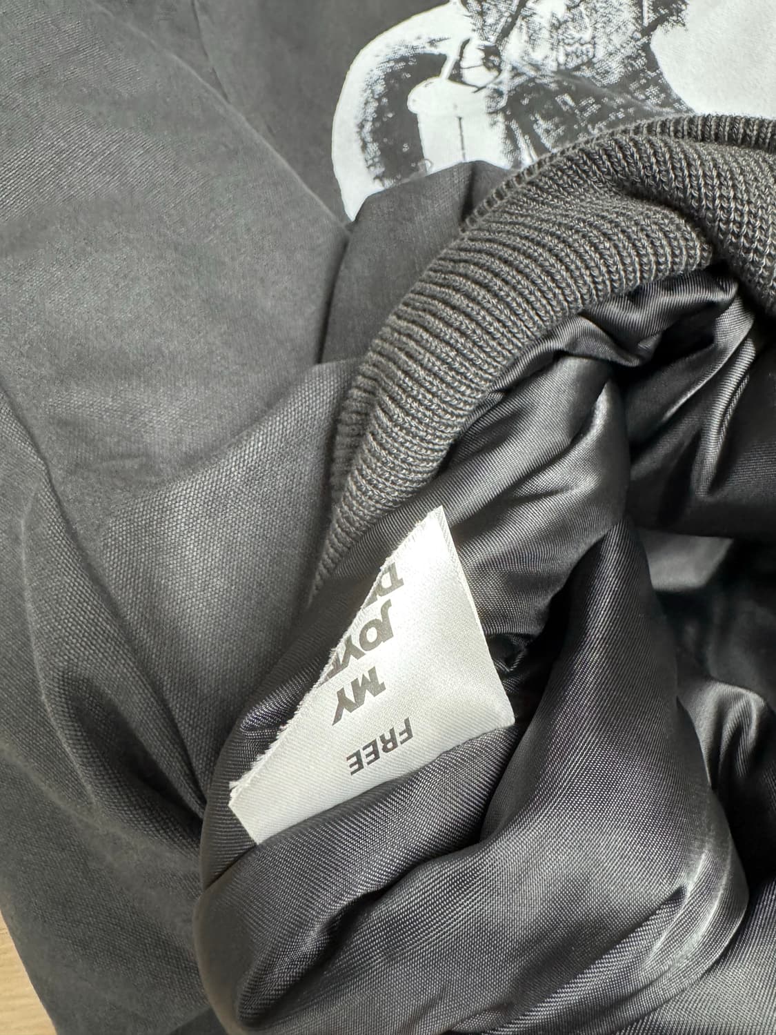 MJD 카우보이 캔버스 해링턴 자켓 차콜 상품이미지6