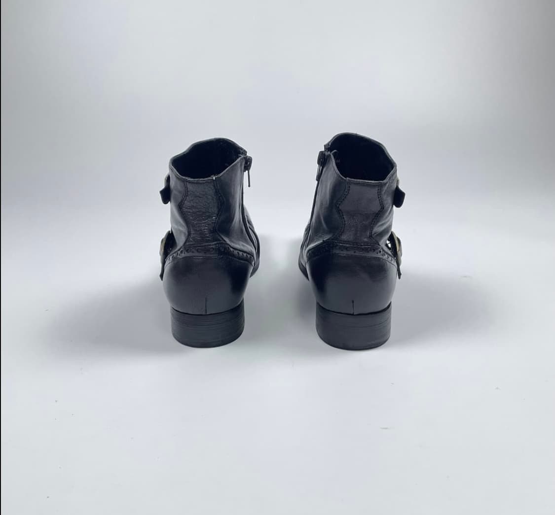 훕데두 주름가공 부츠 상품이미지4