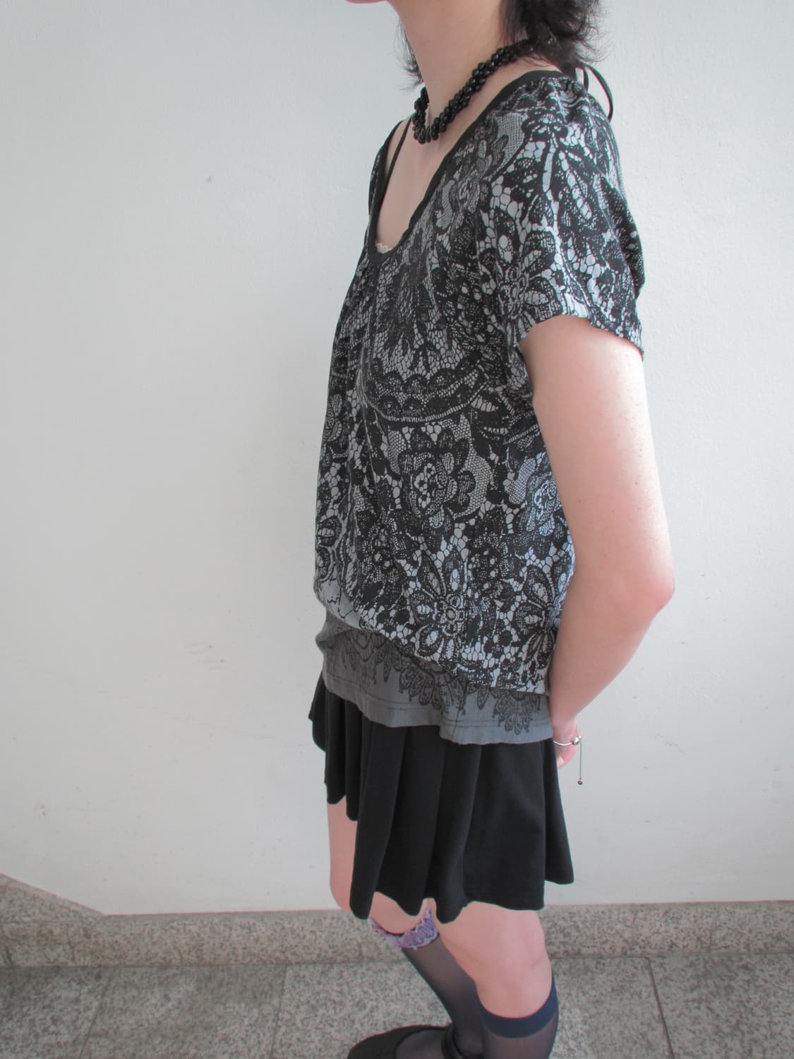Pleats mini skirt 상품이미지3