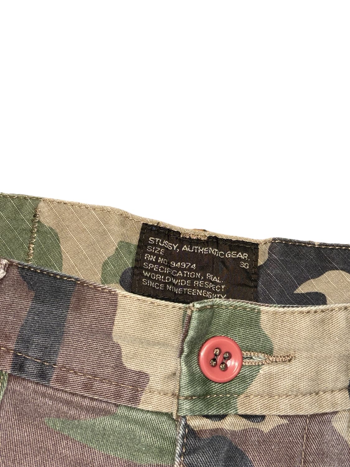 스투시 카모 우드랜드 팬츠  상품이미지8