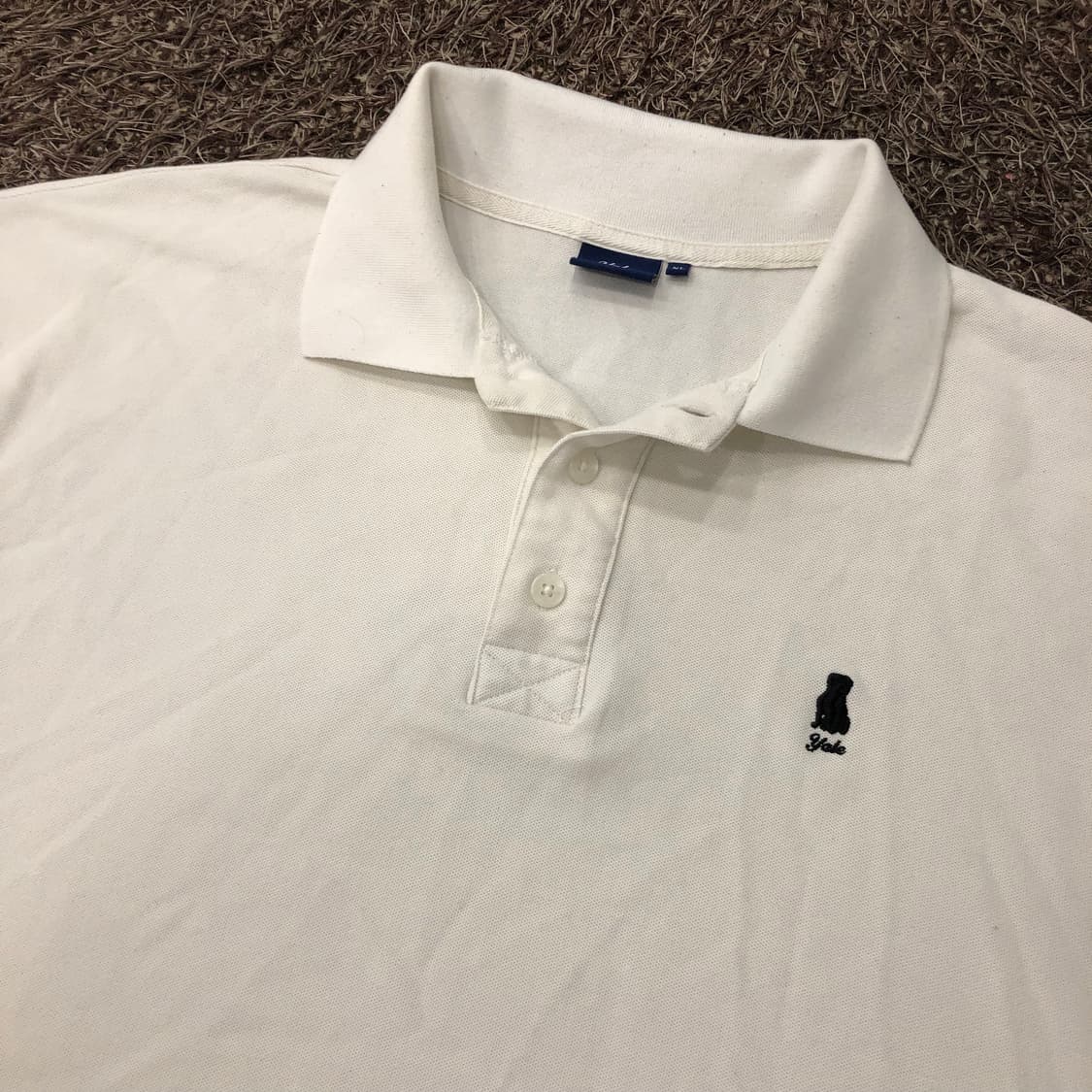 XL 예일 오버핏 카라 반팔 티셔츠 상품이미지2