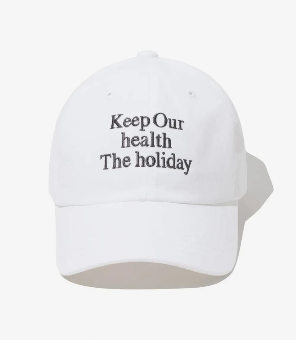 밀로아카이브 자수 볼캡 화이트 상품이미지1