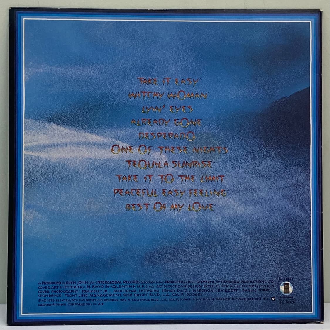 (LP) Eagles -Their Greatest Hits 상품이미지2