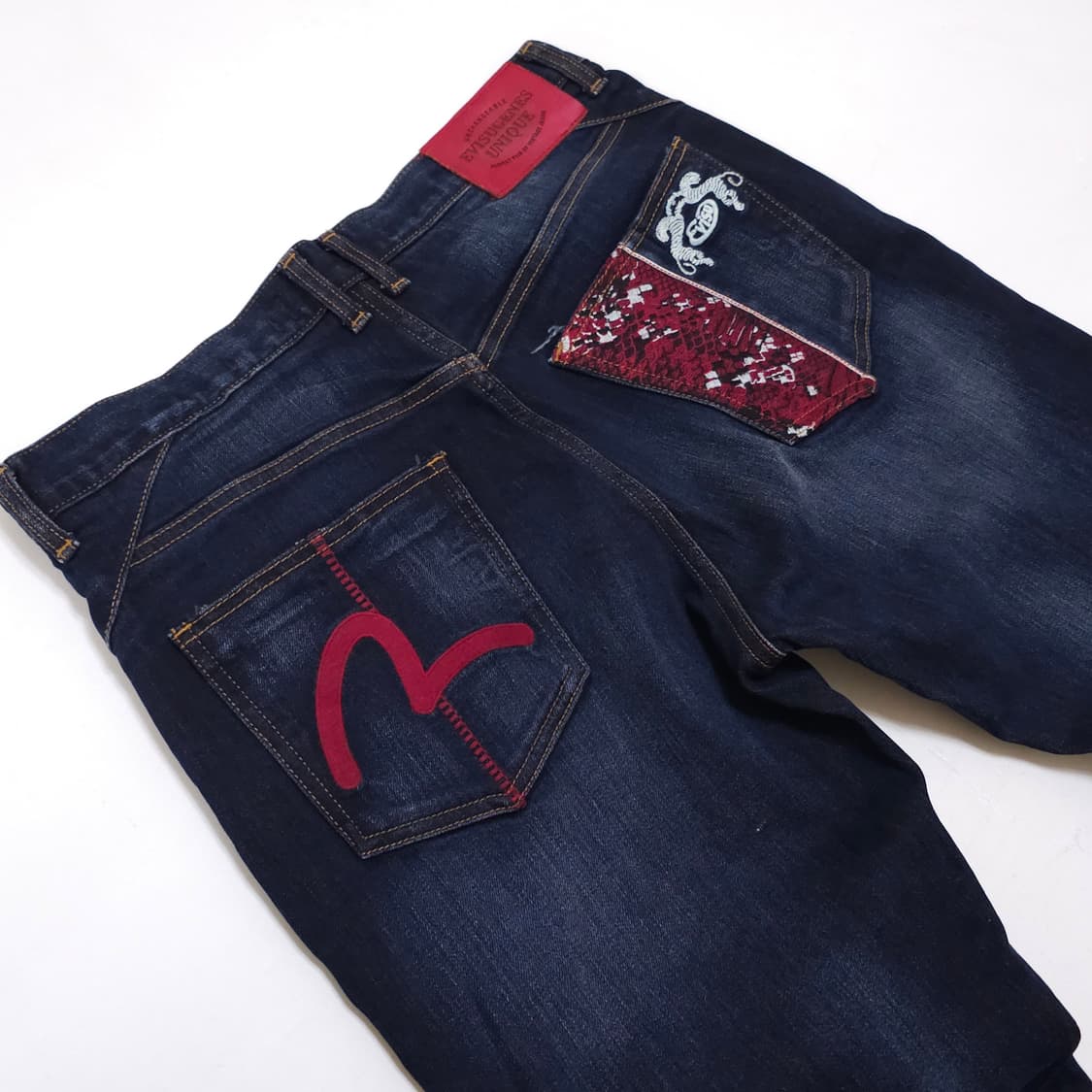Evisu embroidered straight denim 상품이미지7