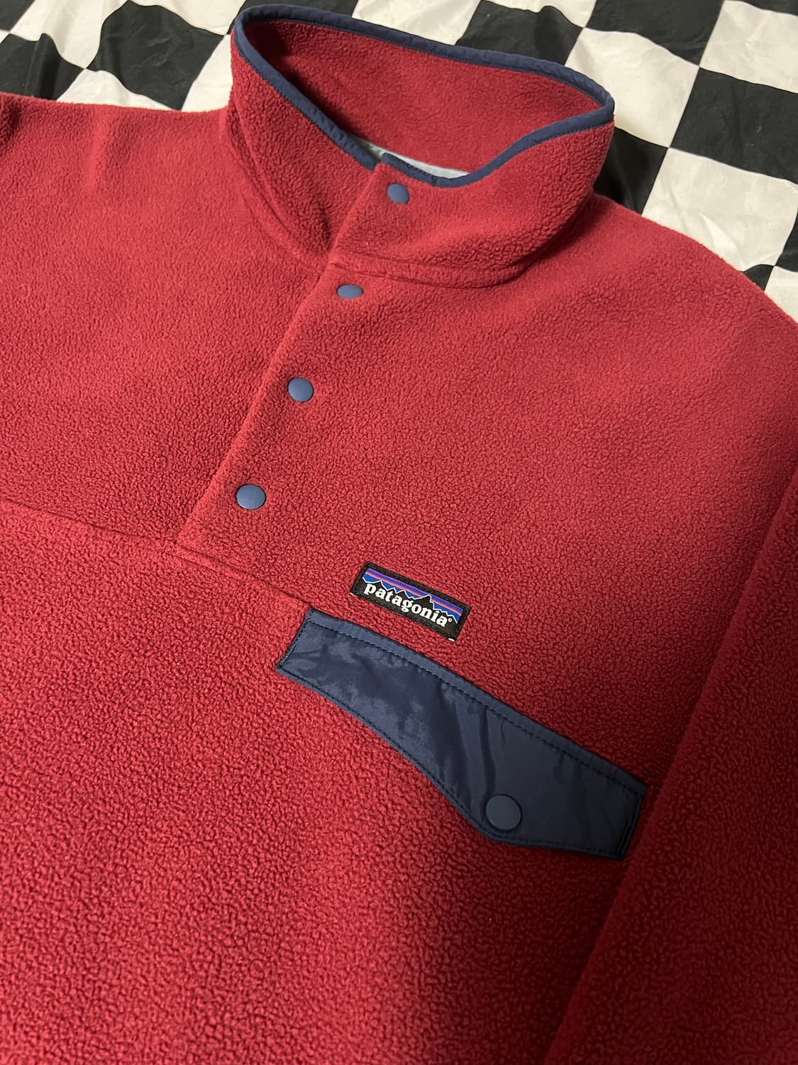 파타고니아 신칠라 버건디 M(100)사이즈 판매 상품이미지4