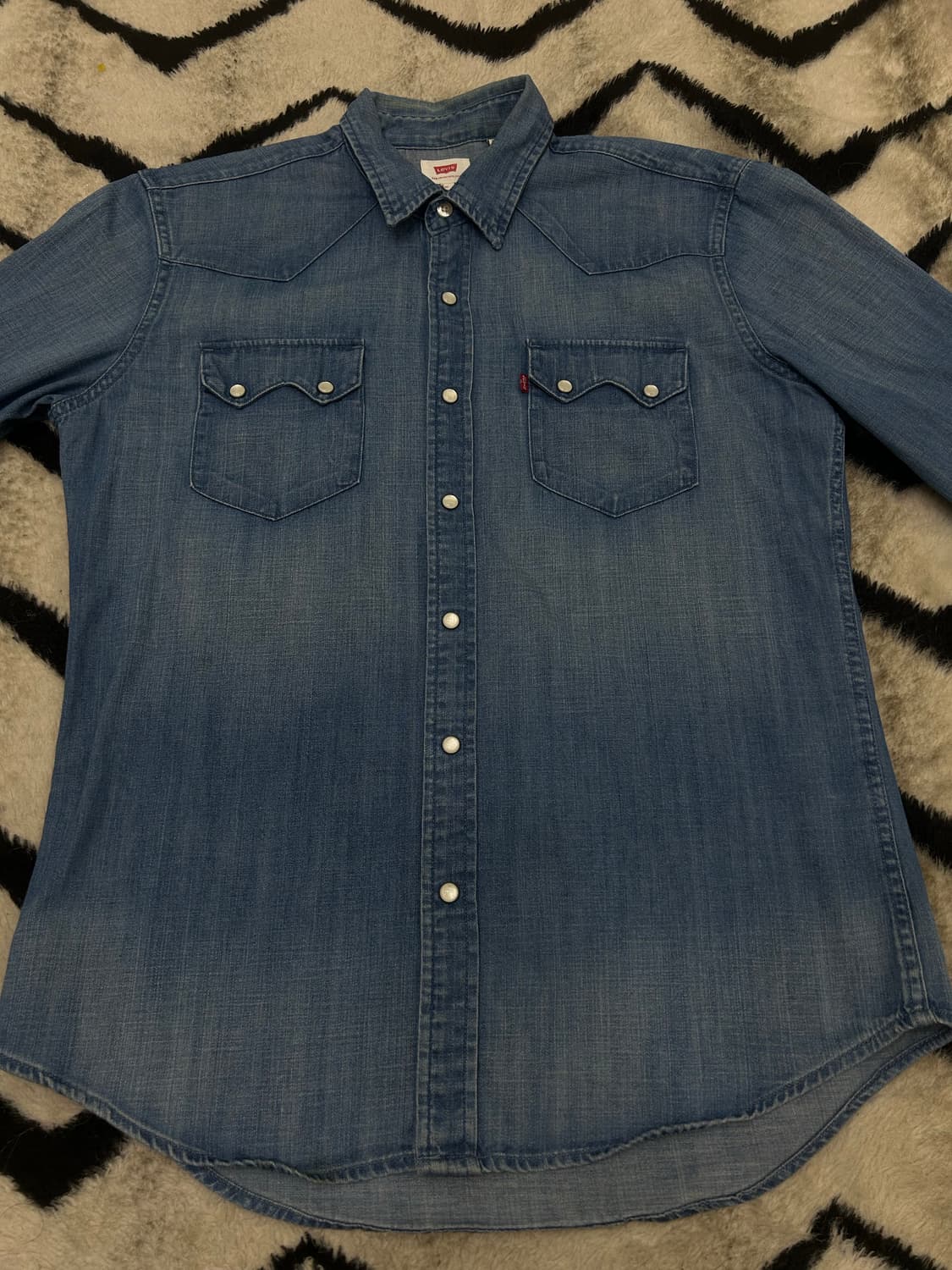 [M]리바이스 바스코우 웨스턴 데님 셔츠 상품이미지3