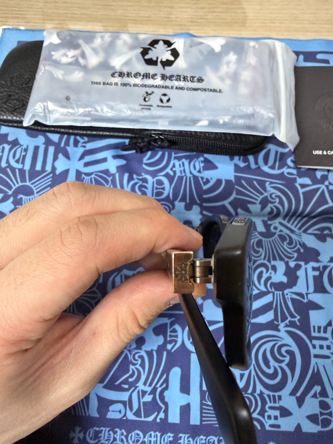 크롬하츠 로우라이더 매트블랙 52 상품이미지5