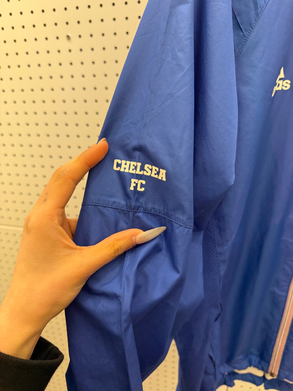 아디다스 첼시 블루 팀 바람막이 U1003 상품이미지6
