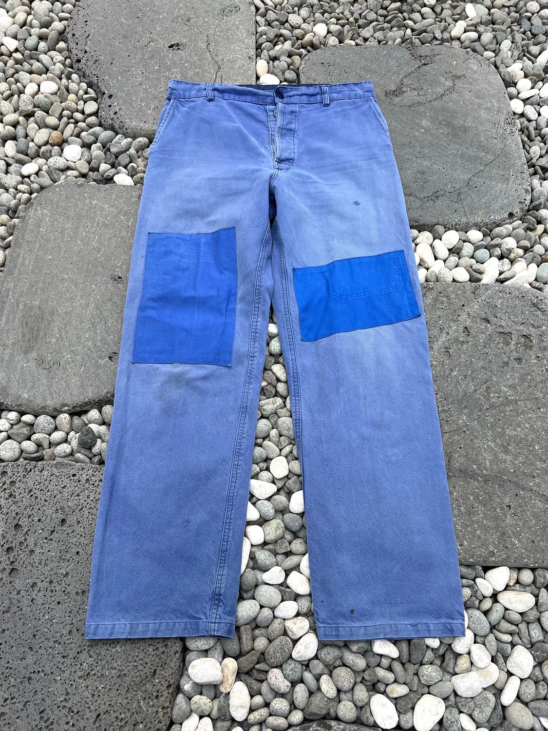 HARD FADED VINTAGE WASHING 패치워크프렌치워크팬츠 상품이미지1