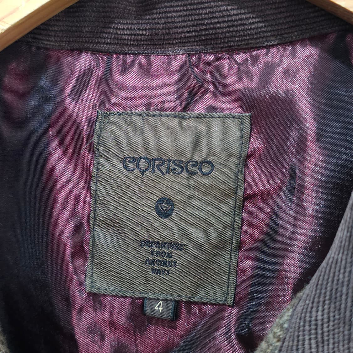빈티지 CORISCO 헤링본 퀄팅자켓- 4 상품이미지8