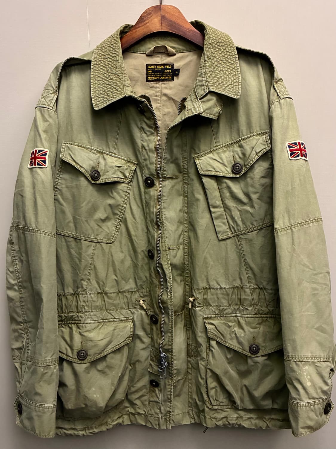 (XL)POLO 폴로랄프로렌 M47 유니언잭 필드 컴뱃자켓 야상 상품이미지9