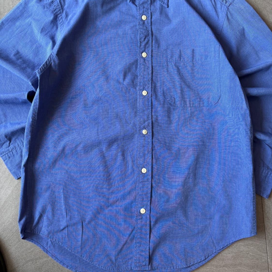 갭 딥 블루 긴팔 셔츠 상품이미지4