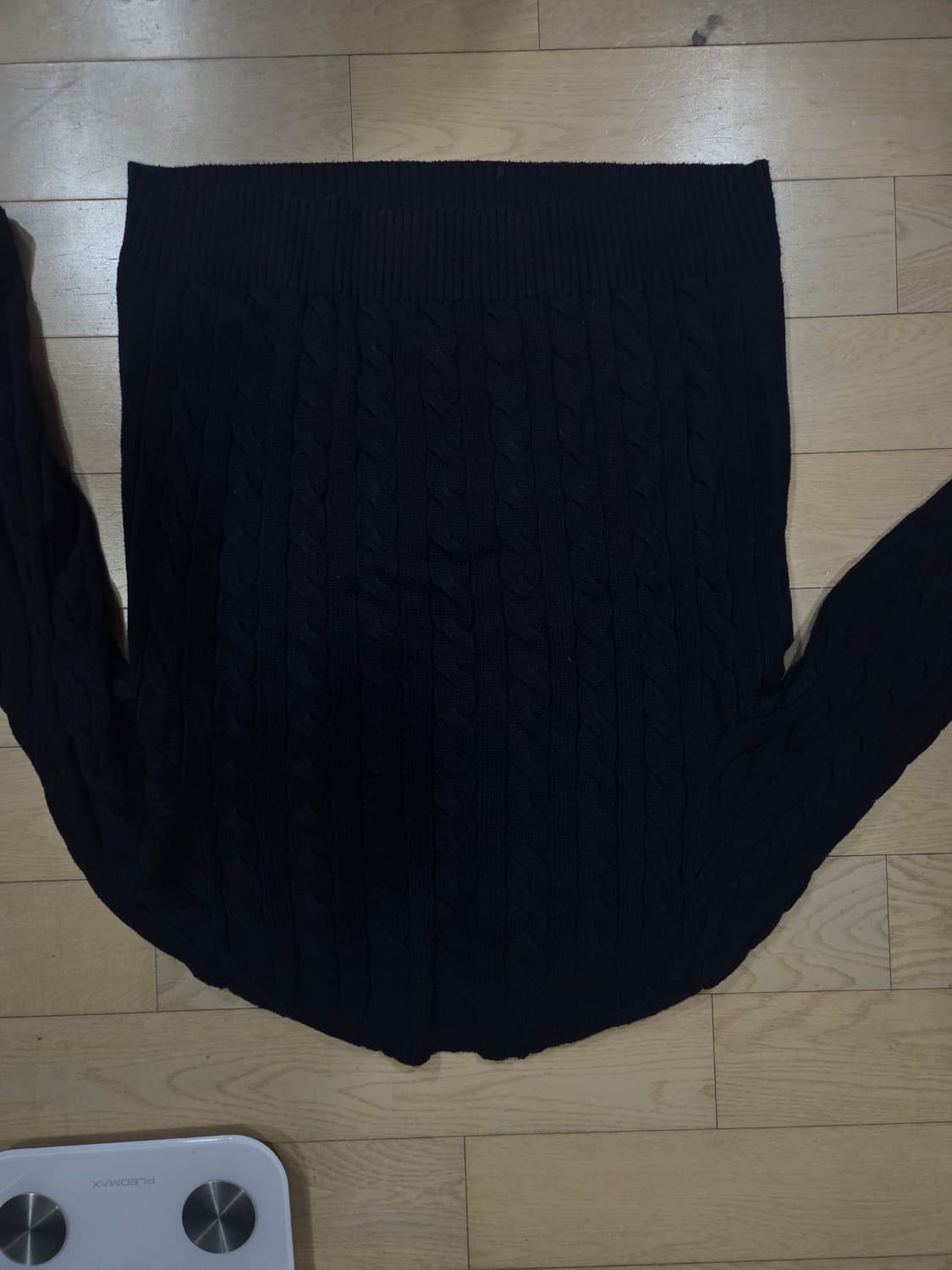 폴로 네이비 꽤배기니트 상품이미지2