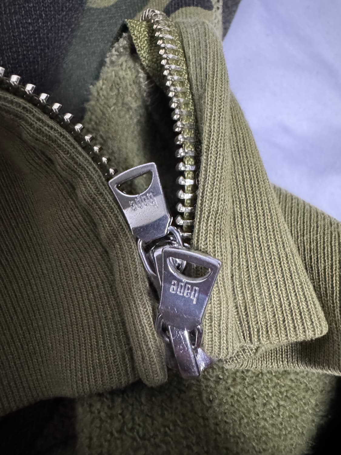 [XL] 베이프 샤크후드 녹계 상품이미지5