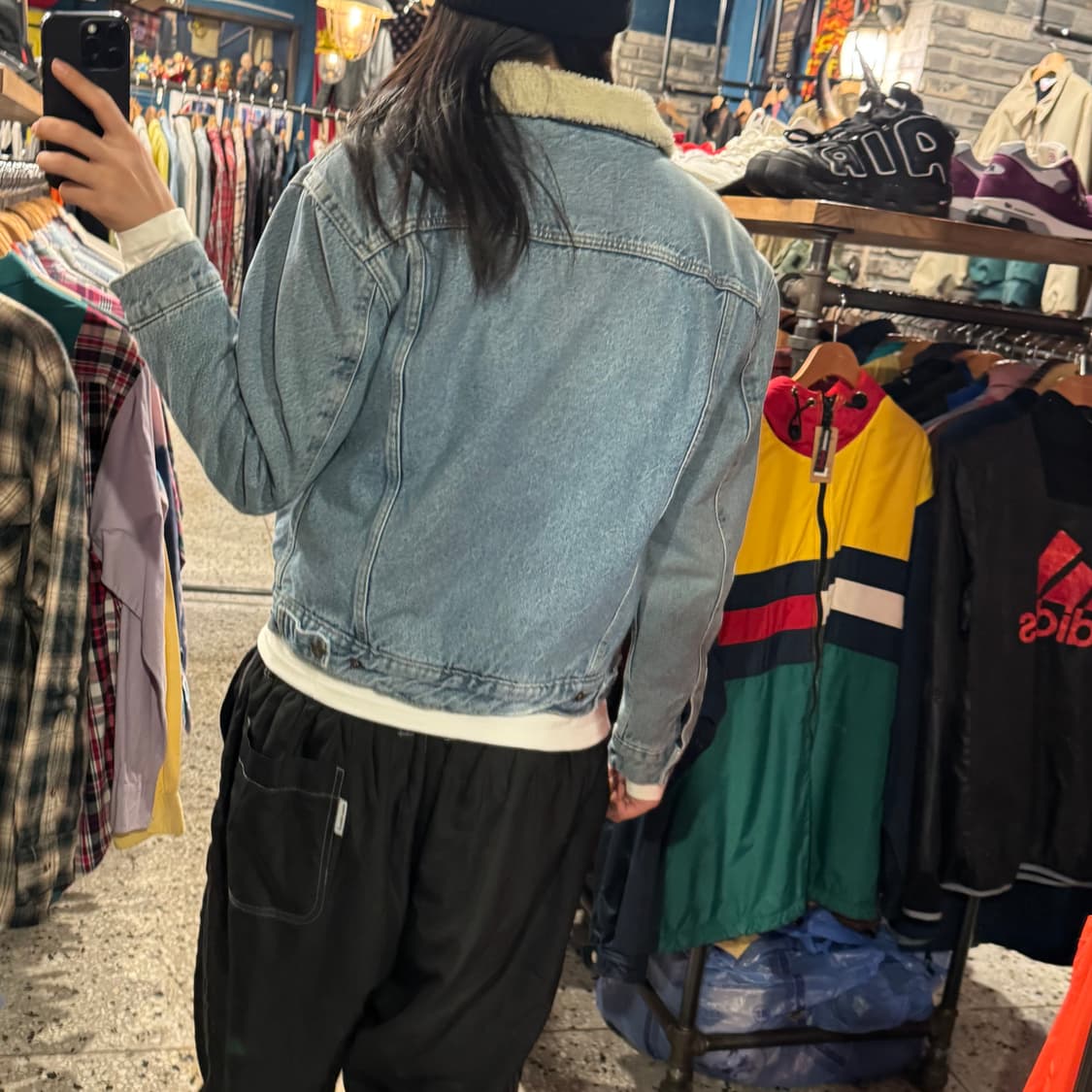 LEVIS 리바이스 스톤 쉐르파 데님 자켓 상품이미지4