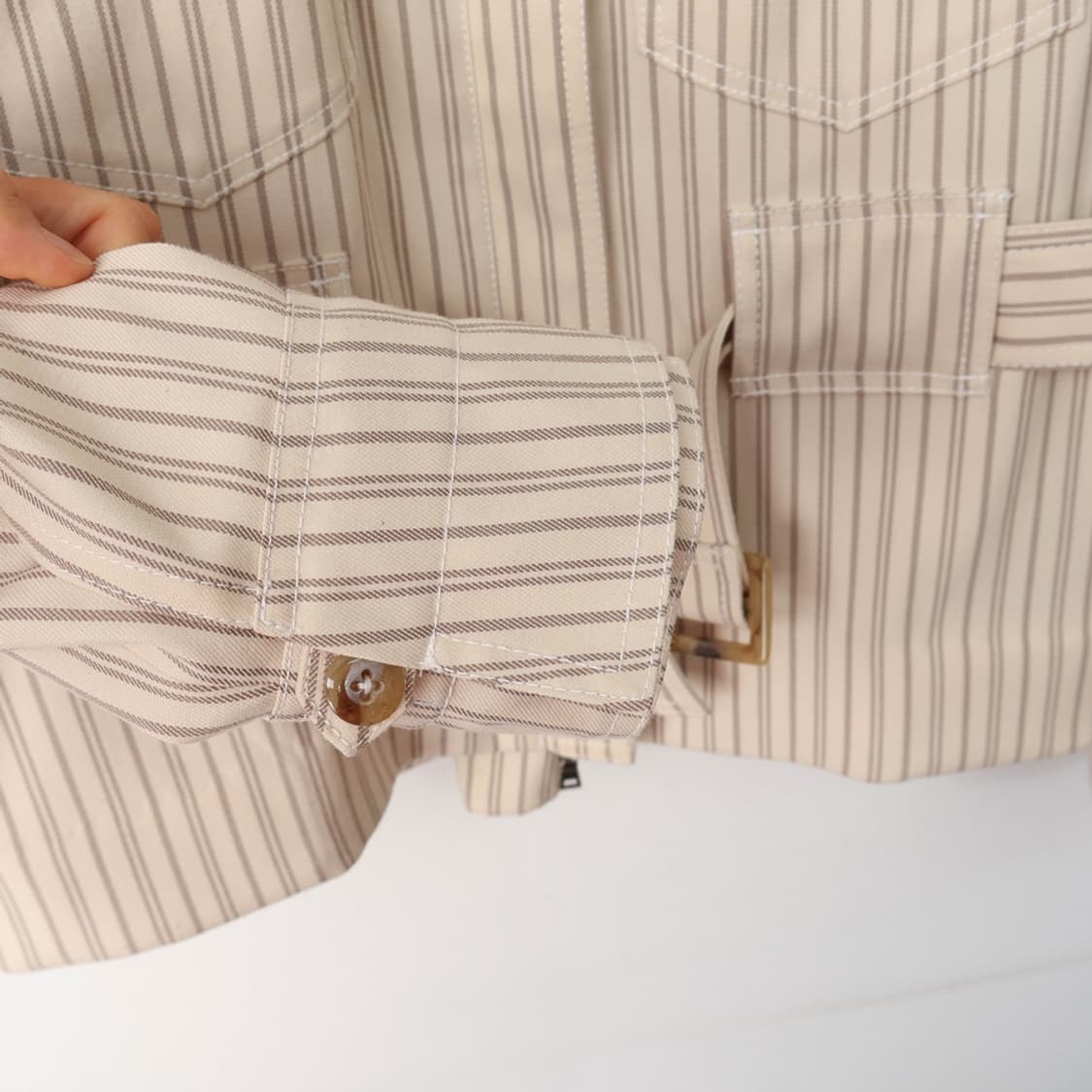 55/조나단심카이 스트라이프 집업자켓 상품이미지6