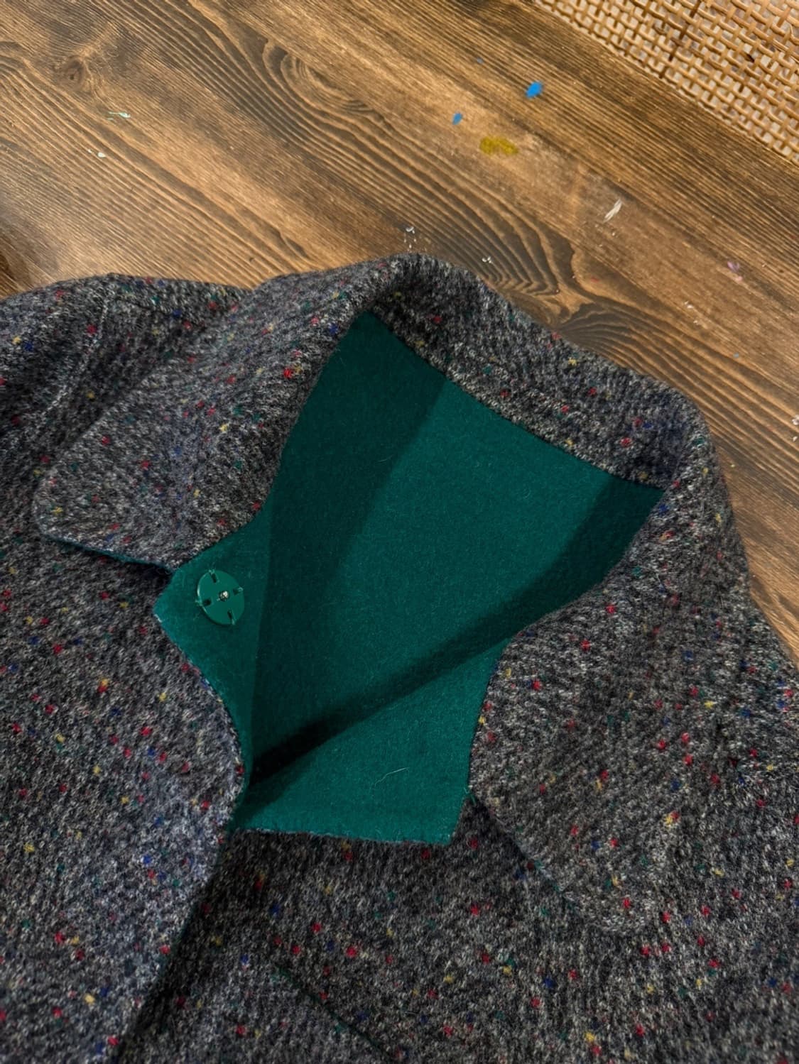 프렌치 도네갈 트위드 코트 55~66 상품이미지9