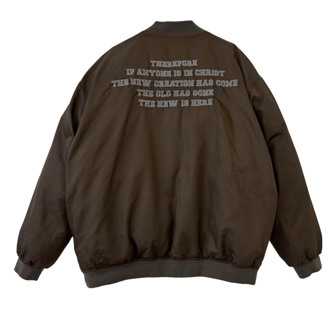 버닝카포네 바시티 점퍼 브라운 상품이미지5