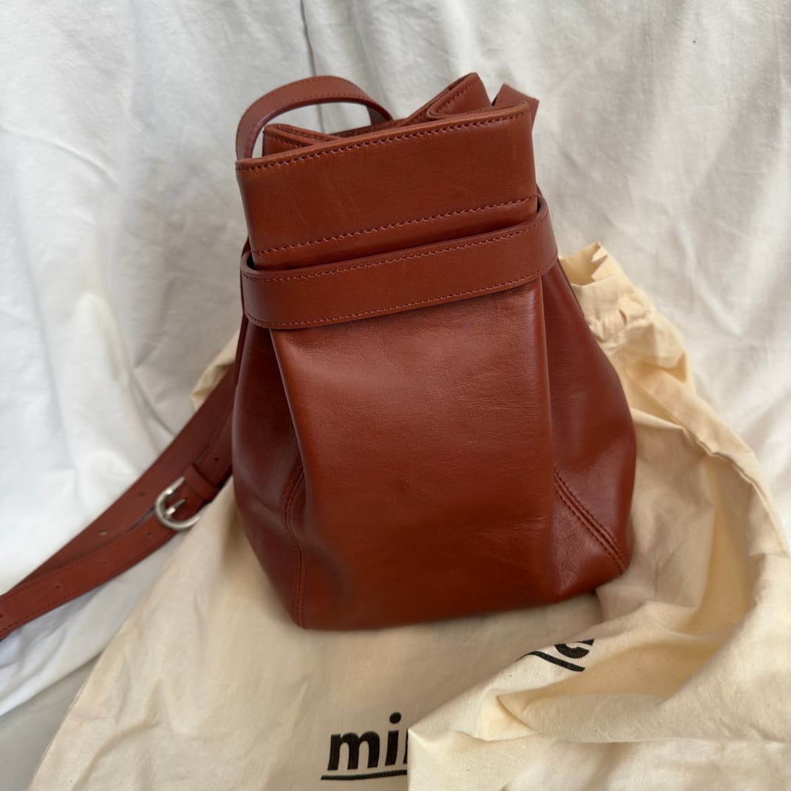 미닛뮤트 pottbag beer brown 포트백 비어브라운 상품이미지2