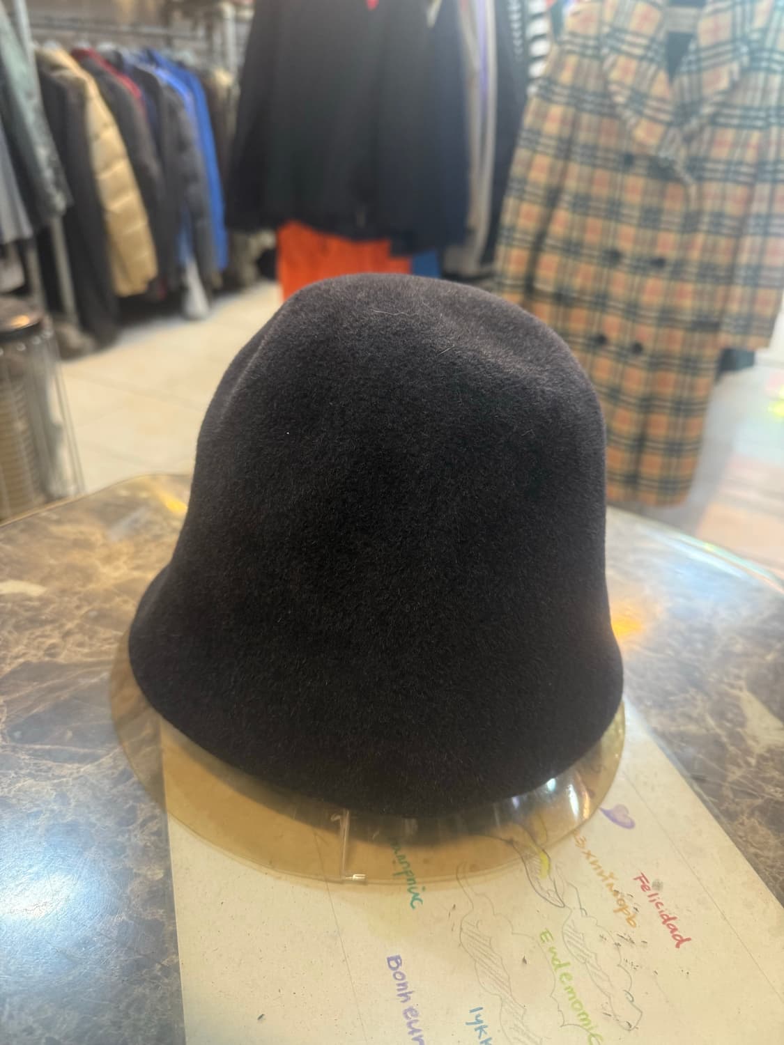 58 정품 보르살리노 클로슈 모자 팝니다 상품이미지4