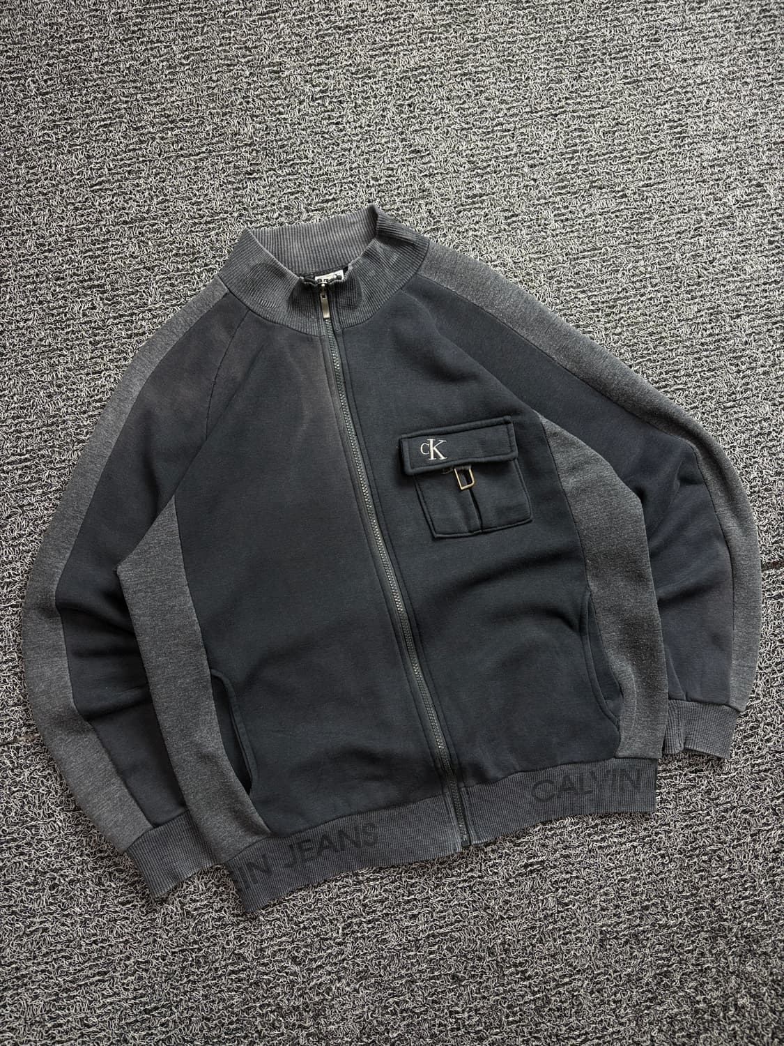 00s 캘빈클라인 테크니컬 포켓 디테일 플리스 자켓 2078 상품이미지1