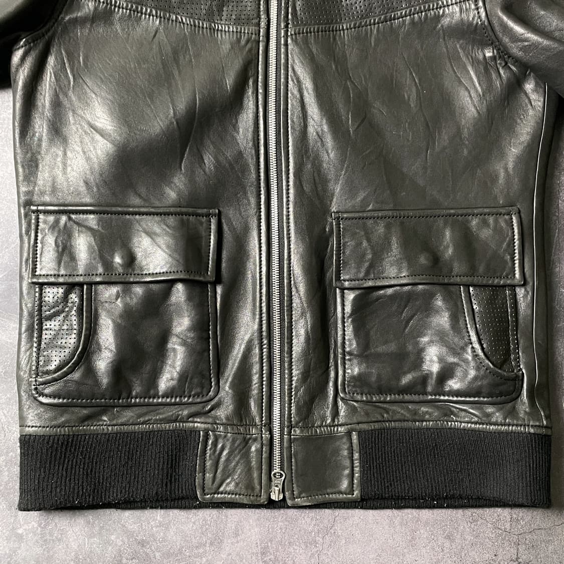 ABAHOUSE 아바하우스 빈티지 레더 자켓 상품이미지5