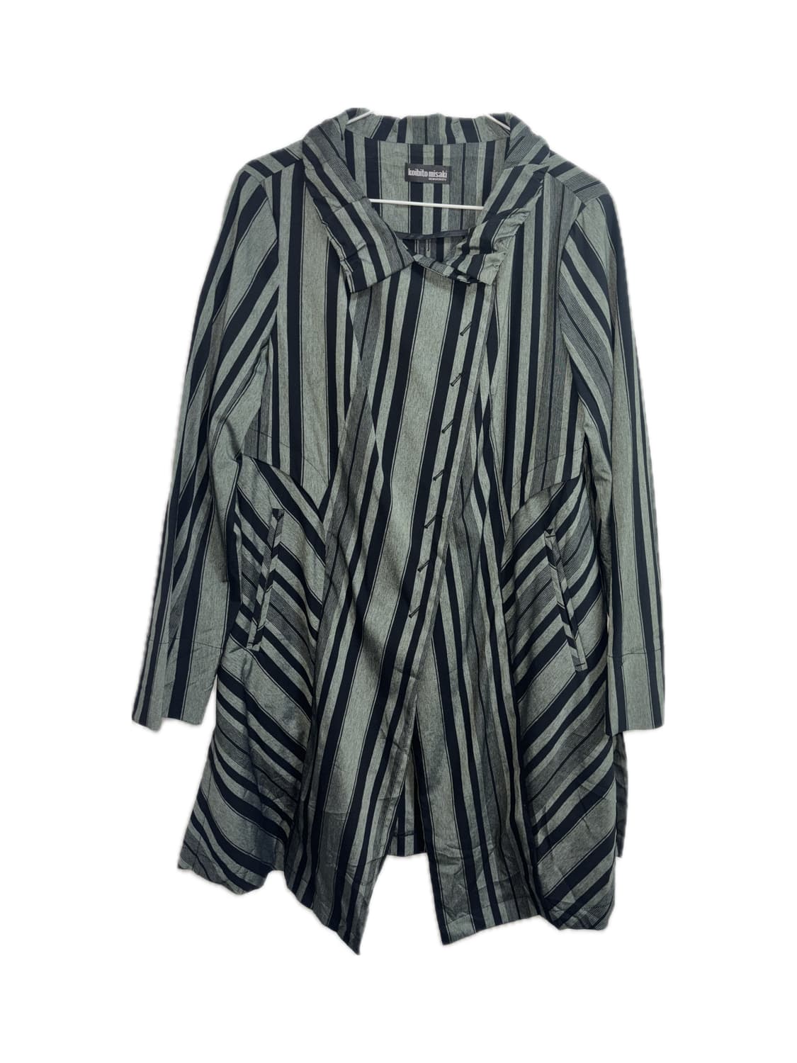 koibito misaki 스트라이프 롱자켓 상품이미지1