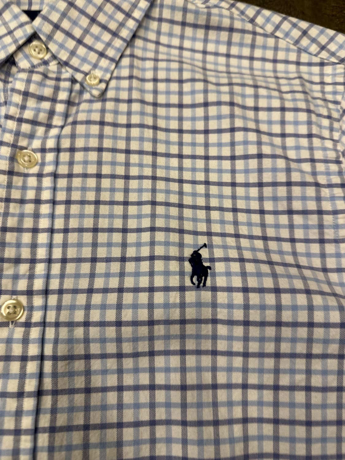 폴로 랄프로렌 체크셔츠 S 상품이미지3