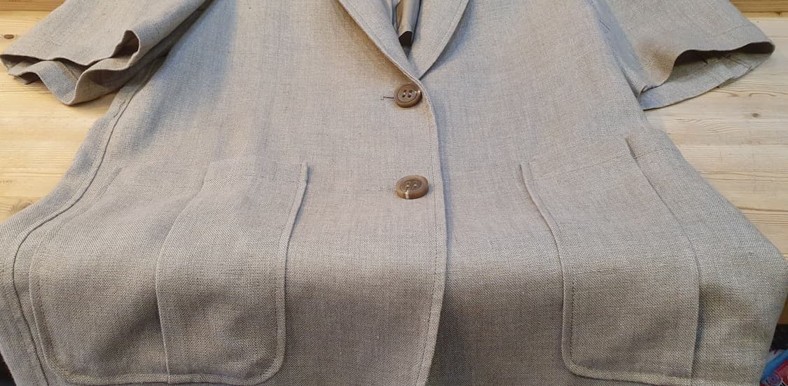 66.타임 린넨 반팔자켓 상품이미지6