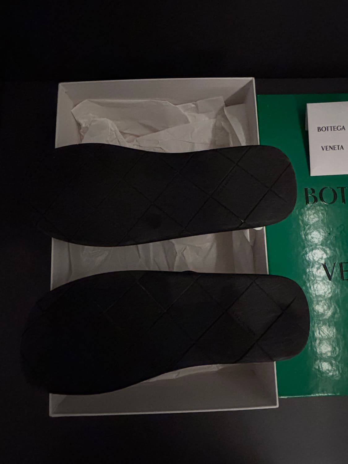 (280)보테가베네타 플랫 뮬 블랙 상품이미지6