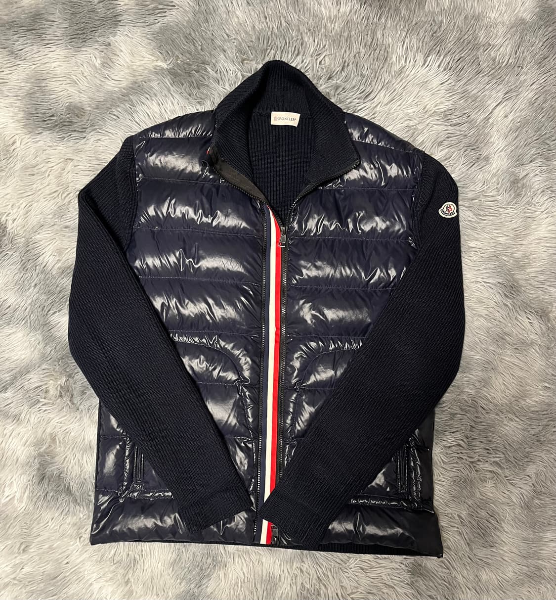 [XLsize] 몽클레어 삼선 니트패딩 상품이미지1