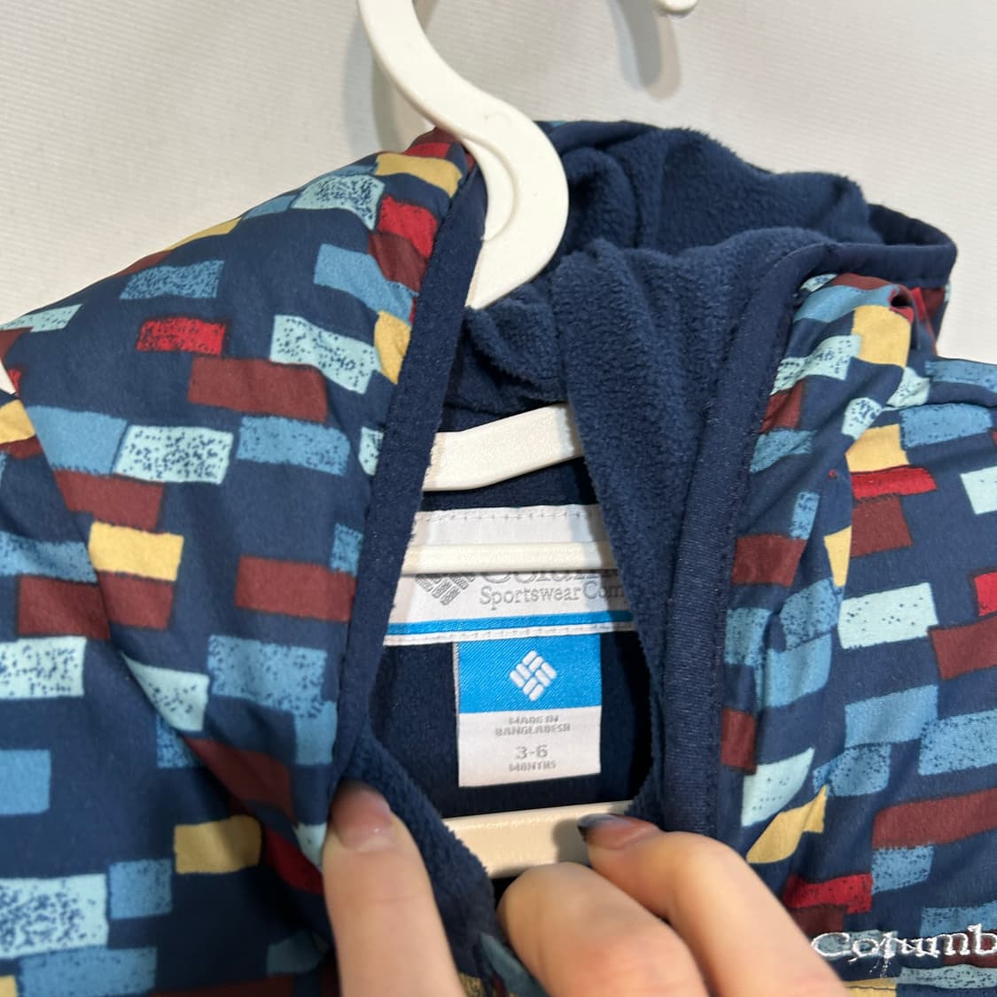 컬럼비아 키즈 우주복 패딩 3-6 상품이미지2