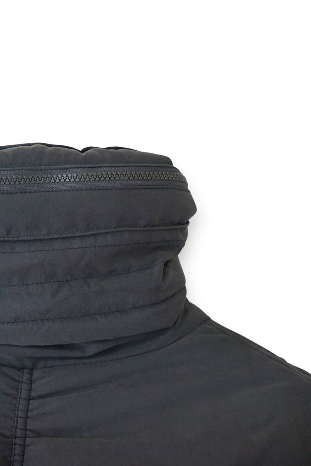 셔링 하이넥 패딩 자켓 상품이미지5